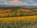 Code BE01 cm 40x80 “Girasoli in Toscana”