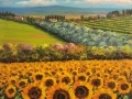 Code BE01 cm 70x50 “Girasoli in Toscana”