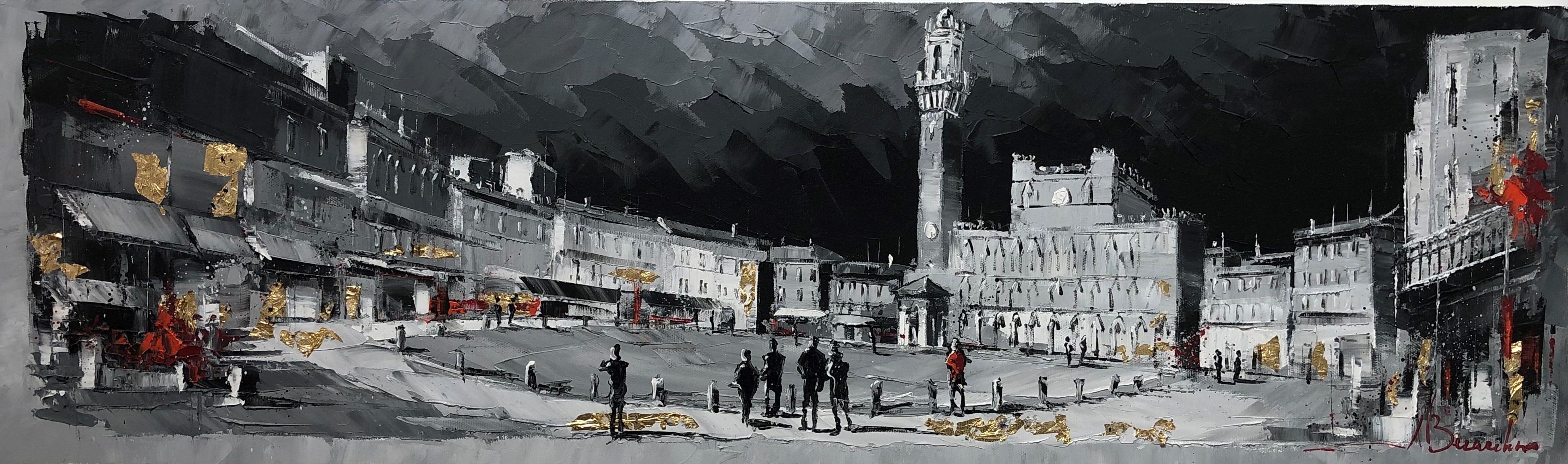 Code BER05 cm 30x100 " Piazza del Campo"