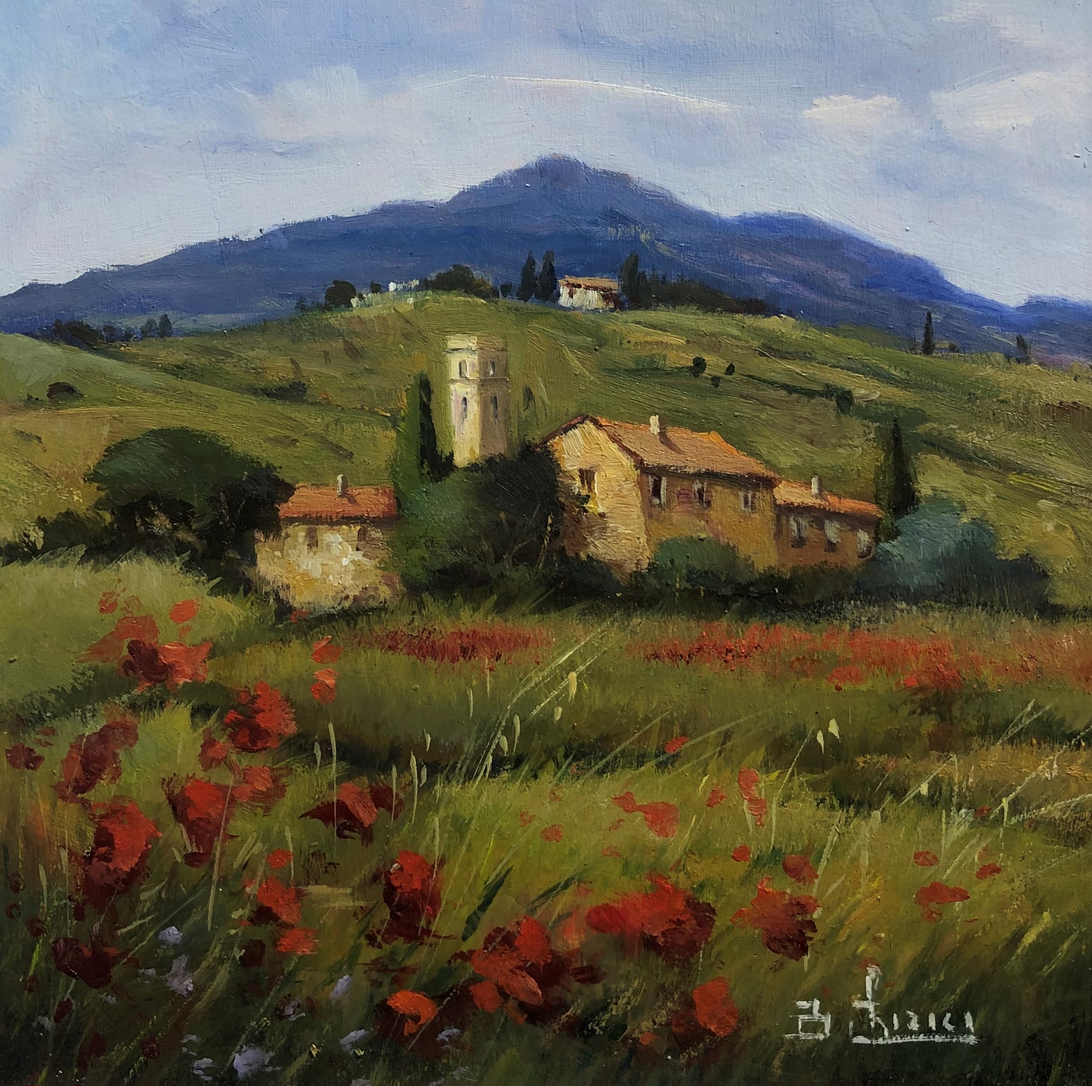 code CH03 cm 30x30 “Campagna toscana”