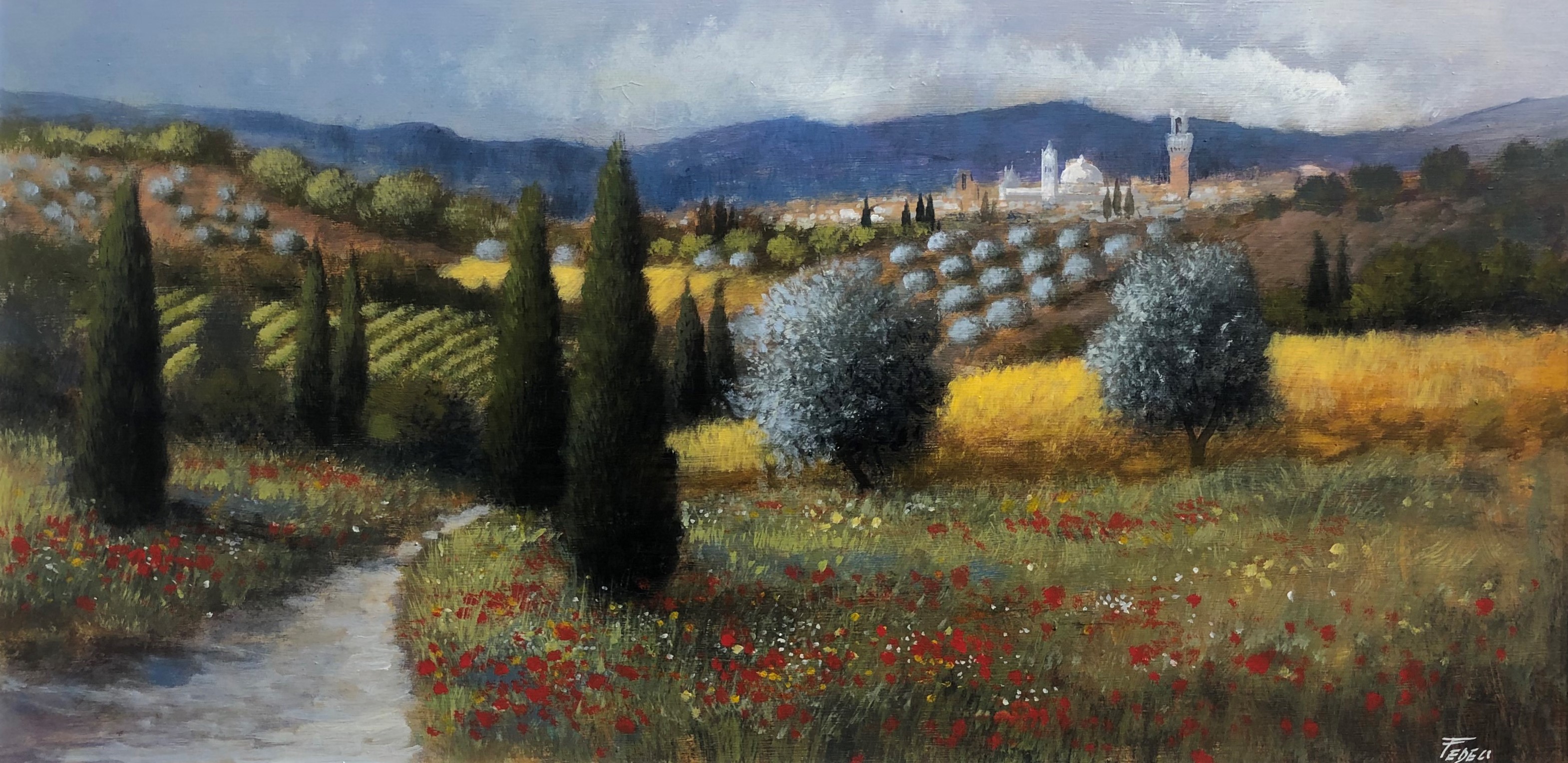 Code FE13 cm 40x80 "Campagna Senese"