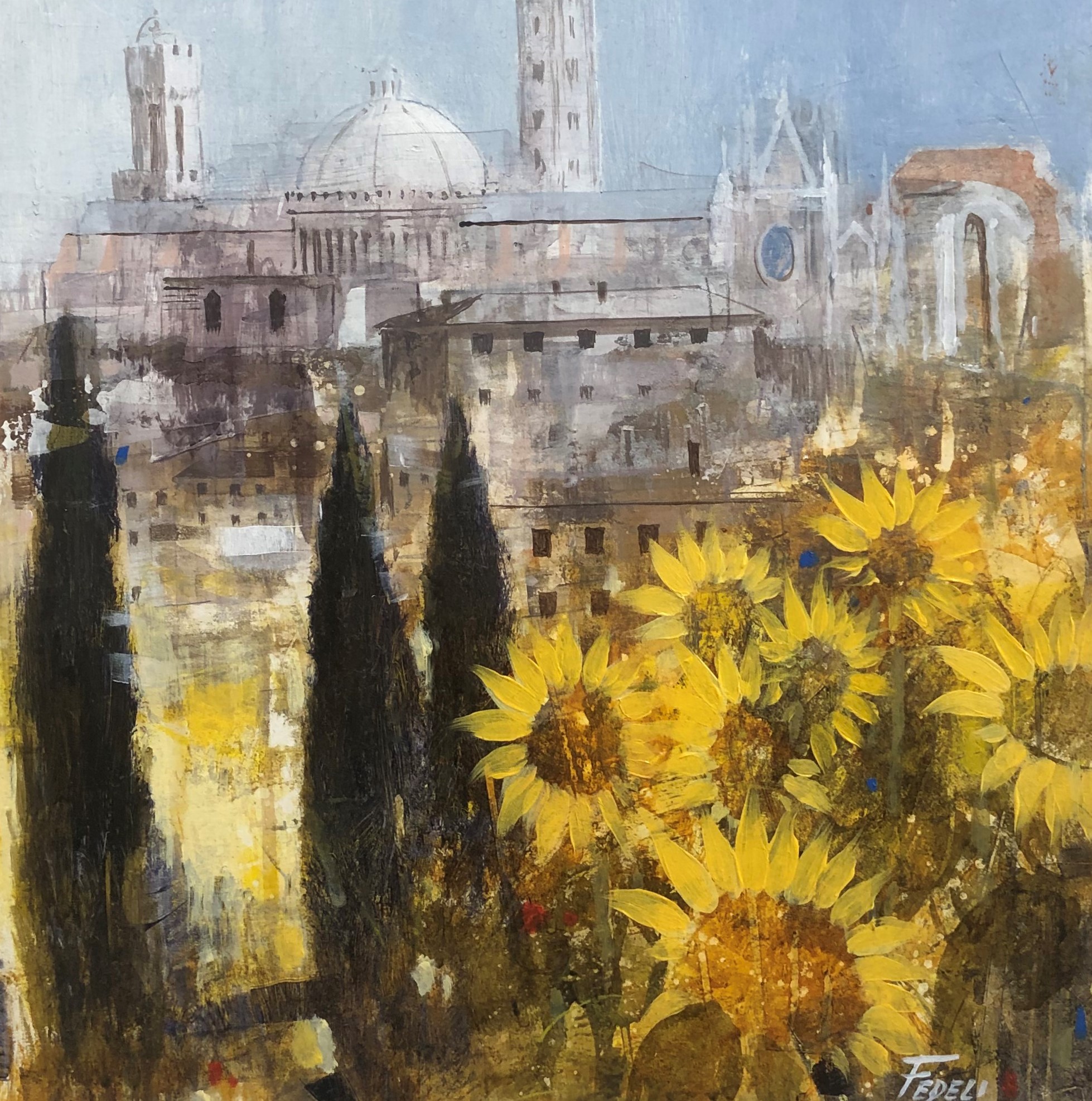 Code FE25 cm 30x30 "Il Duomo di Siena"