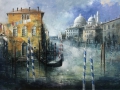 Code FE05 cm 100x150 "Lungo il Canal Grande a Venezia"
